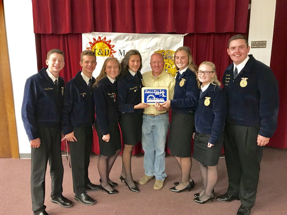 Madill FFA Wraps Shawnee Contest Tuesday Night with Gold