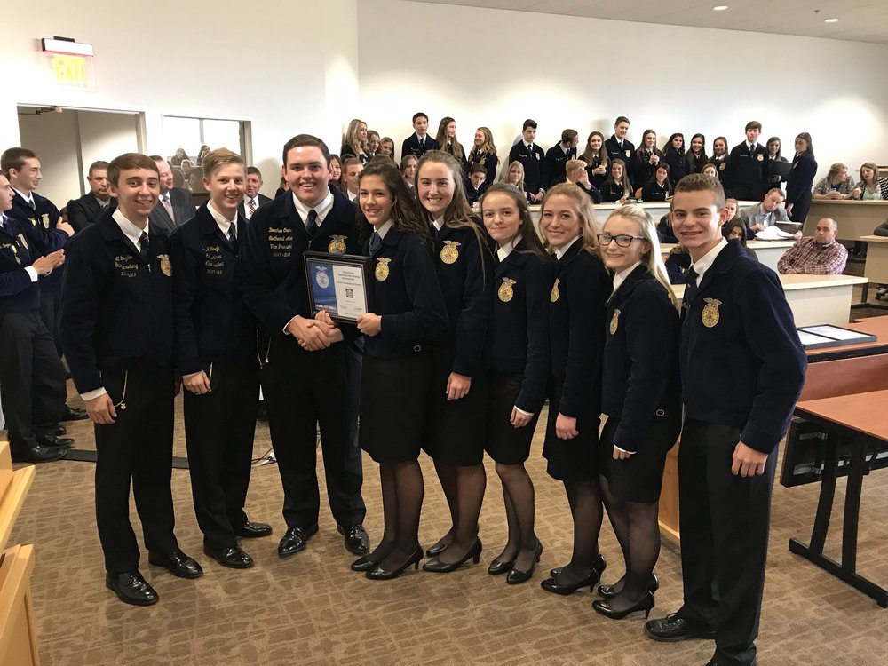 Madill FFA Takes Third at State in Opening, Closing Ceremonies Battle